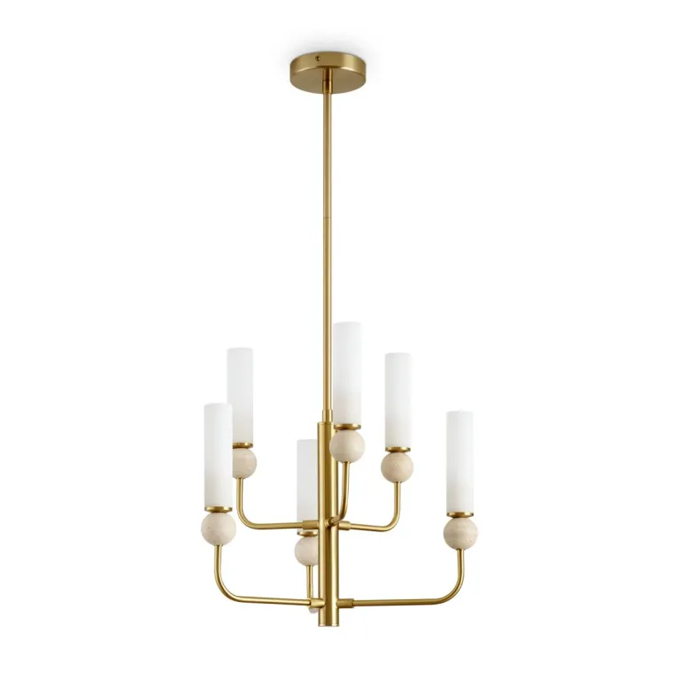 Люстра на штанге Freya Sunspot FR5482CL-06BS1