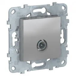 Розетка TV проходная Schneider Electric Unica New NU546330