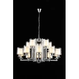 Подвесная люстра iLamp King RM6201-10+5 CR+CL