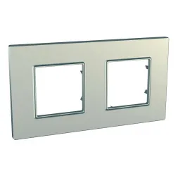 Рамка 2-постовая Schneider Electric Unica Quadro MGU6.704.57