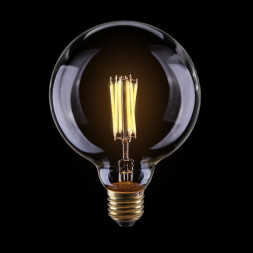 Лампа светодиодная филаментная диммируемая Voltega E27 8W 2800К прозрачная VG10-G125Cwarm8W 7012