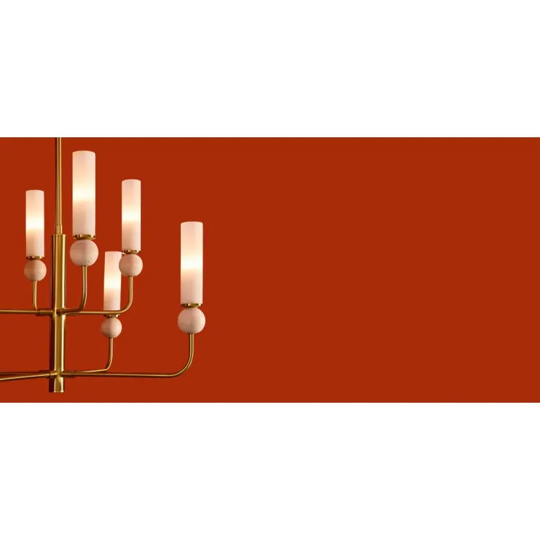 Люстра на штанге Freya Sunspot FR5482CL-08BS