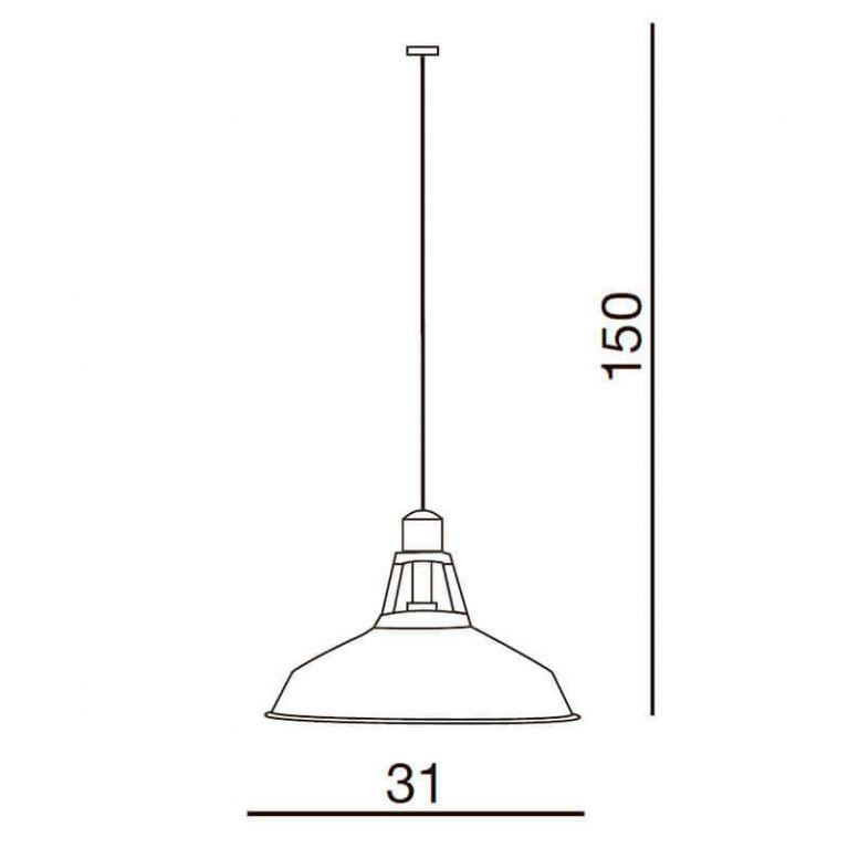 Подвесной светильник Azzardo New axel AZ1351