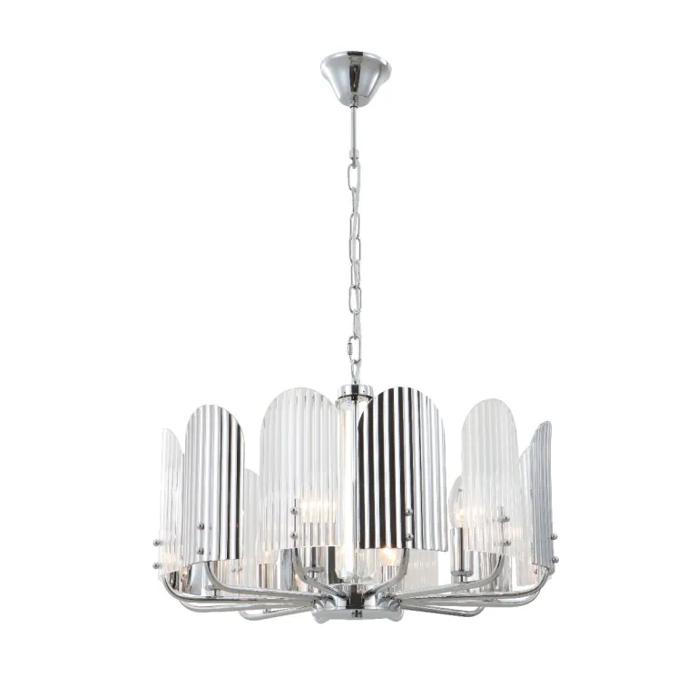 Подвесная люстра iLamp Dolce 15571-6 CR+MULT