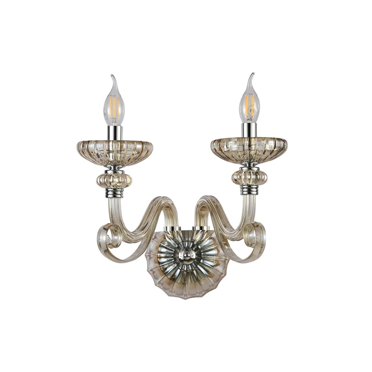 Бра Newport 8622/A chrome cognac М0071596