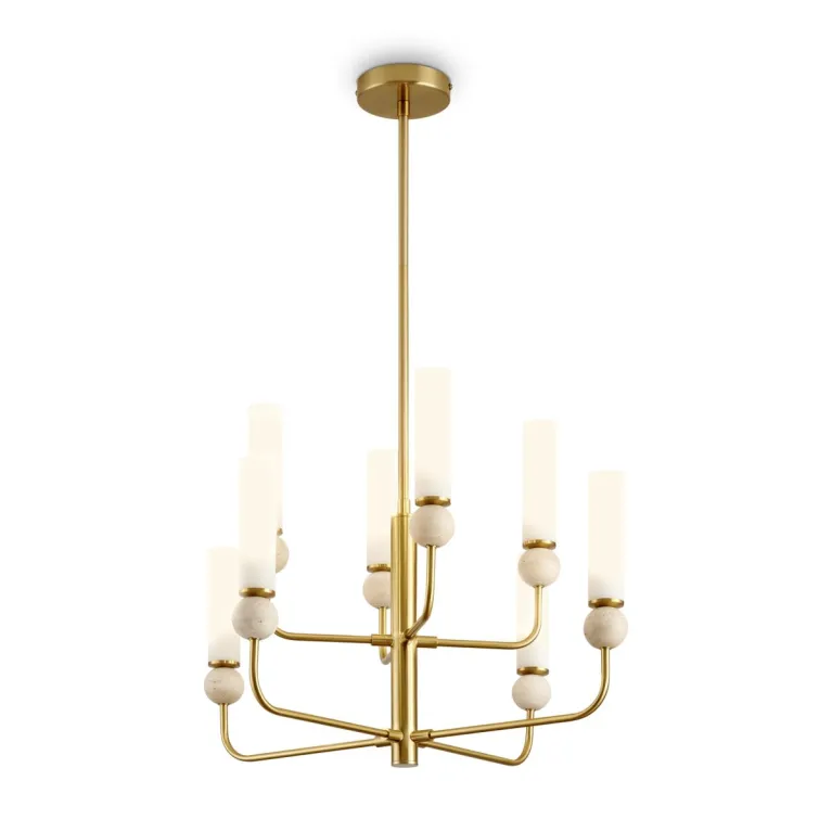 Люстра на штанге Freya Sunspot FR5482CL-08BS