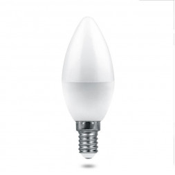 Лампа светодиодная Feron E14 6W 6400K Матовая LB-1306 38046