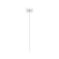 Ландшафтный светильник Arlight KT-DANDEL-BOLL-H495-0.5W Warm3000 (WH, 24 deg, 24V) 050678