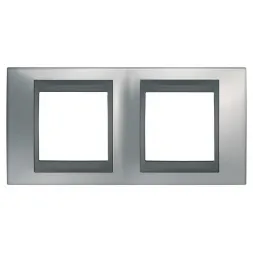 Рамка 2-постовая Schneider Electric Unica Top MGU66.004.238