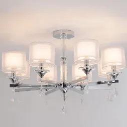 Люстра на штанге Illumico IL1354-8CPA-29 CR Romei