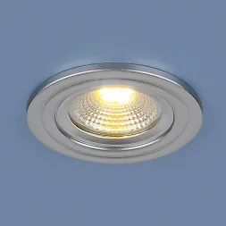 Встраиваемый светодиодный светильник Elektrostandard 9902 LED 3W COB SL серебро 4690389106118