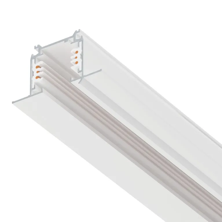 Шинопровод шестиконтактный встраиваемый трехфазный (круглые медные жилы) 3м 503038-R-DALI