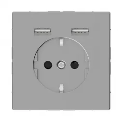 Розетка компьютерная USBx2 Schneider Electric Merten D-Life MTN2366-6036
