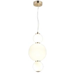 Подвесной светодиодный светильник Natali Kovaltseva Loft Led Lamps 81100/3C Gold White
