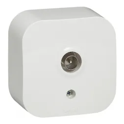Розетка TV Legrand Quteo белая 782215