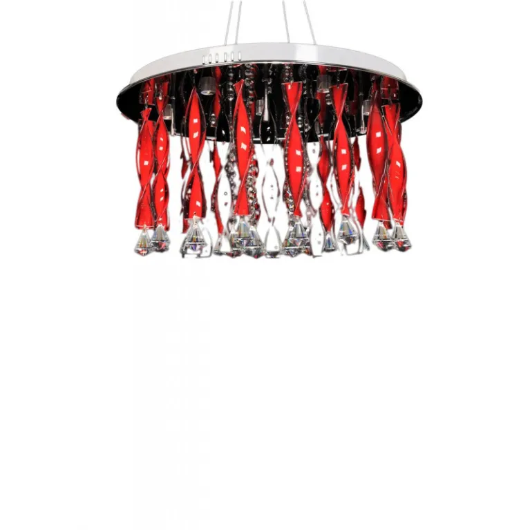 Подвесная люстра Lumina Deco Alvedo LDC 9040-17 RED