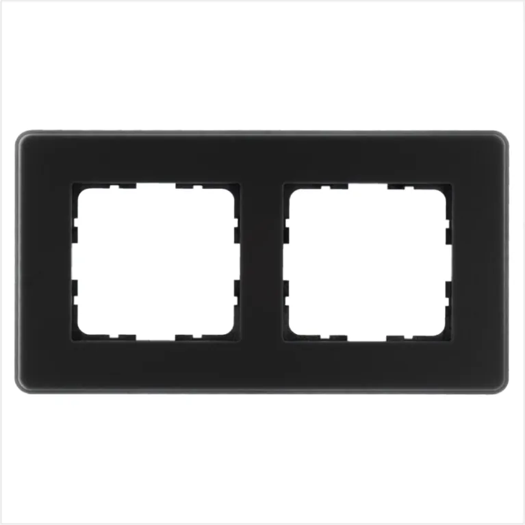 Рамка 2-постовая Jasmart G-Glass G1002GB-RM
