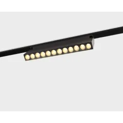 Трековый магнитный светильник Italline Atom IT012-5023 black 3000K