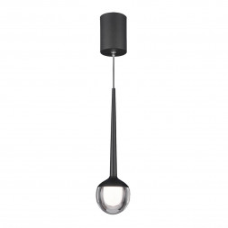 Подвесной светодиодный светильник Elektrostandard DLS028 6W 4200K черный 4690389149023