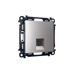 Комплект механизма компьютерной розетки RJ-45(8P8C) CAT6 со шторкой Ambrella Volt Alfa MA512010
