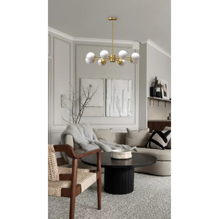 Люстра на штанге Milosh Tendence Lola 0922CL-6AB