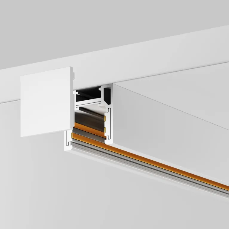Шинопровод низкопрофильный накладной Maytoni Magnetic track system Exility TRXMN034-412W