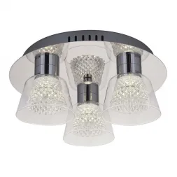 Потолочная светодиодная люстра Kink Light Азан 6112-3