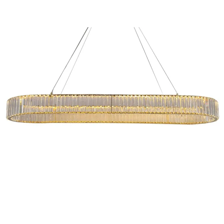 Подвесной светодиодный светильник Newport 8440 8445/140 oval gold new М0066984