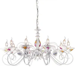 Подвесная люстра Arte Lamp Fiorato A2061LM-10WG