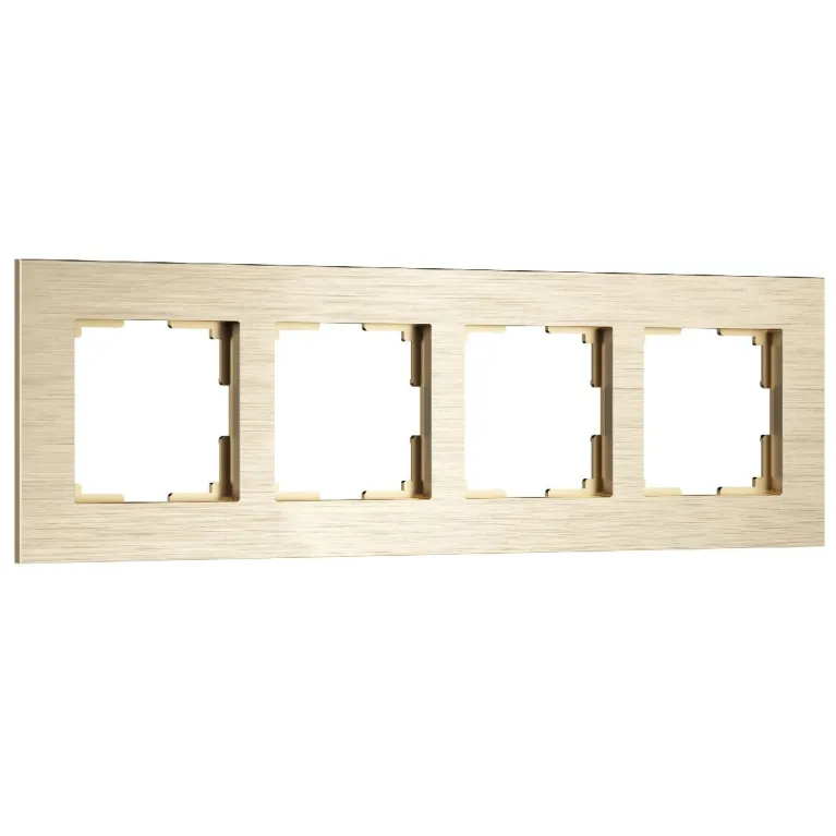 Рамка на 4 поста Werkel AluMax 4690389204128 W0043511 a066336