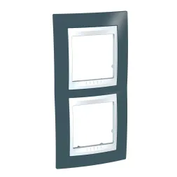 Рамка 2-постовая вертикальная Schneider Electric Unica Хамелеон MGU6.004V.877