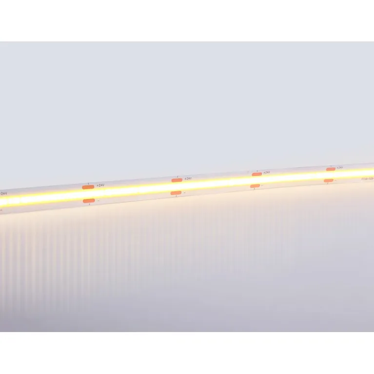 Светодиодная лента Ambrella Light Illumination COB 528Led/14W m/ 24V IP20 3000K/ 5m (2 конт.) GS4751