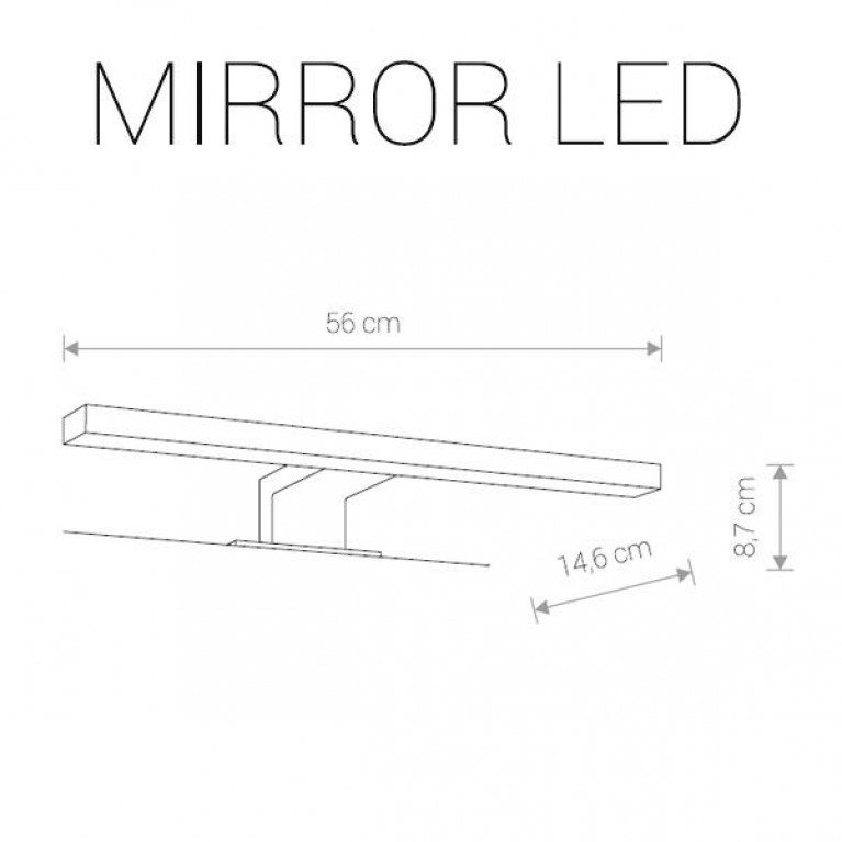 Подсветка для зеркал Nowodvorski Mirror Led 9340