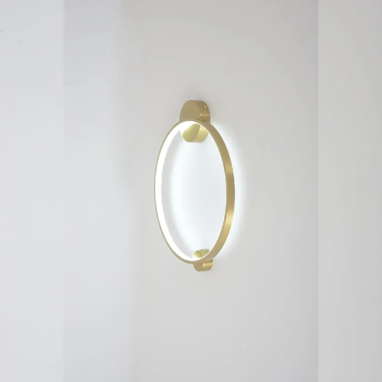 Настенный светильник Crystal Lux REAL AP18W LED BRASS