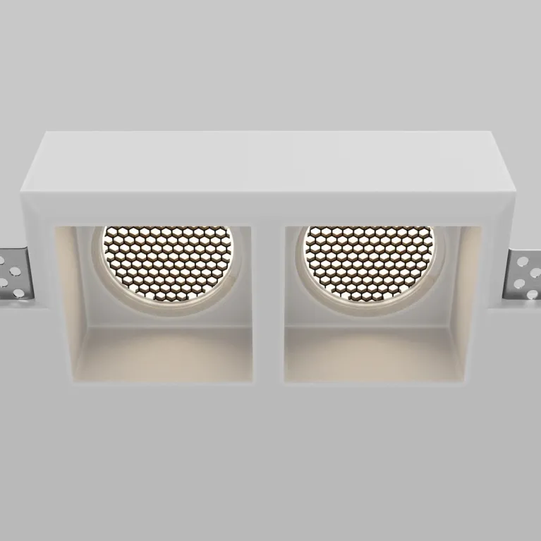 Встраиваемый светильник Maytoni Technical Gyps Modern DL131-GU10-02-W