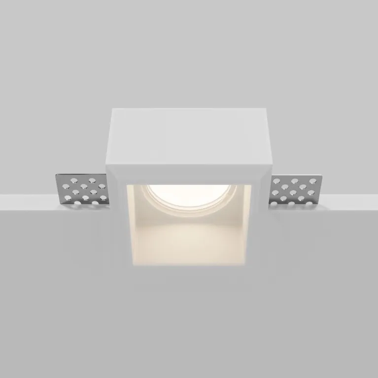 Встраиваемый светильник Maytoni Technical Gyps Modern DL131-GU10-01-W