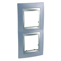 Рамка 2-постовая вертикальная Schneider Electric Unica Top MGU66.004V.098