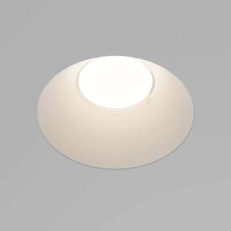 Встраиваемый светильник Maytoni Technical Gyps Modern DL129-GU10-01-W