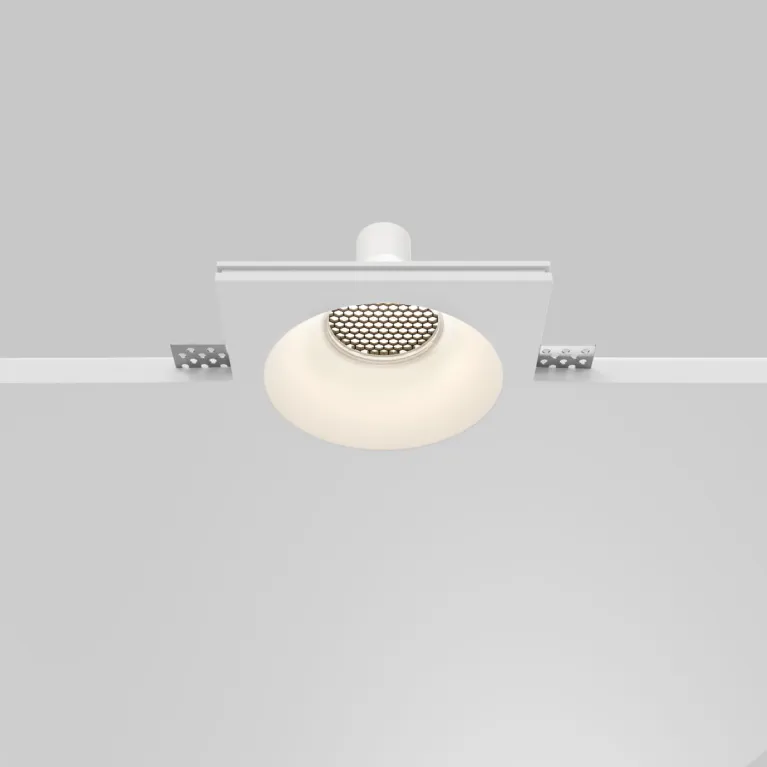 Встраиваемый светильник Maytoni Technical Gyps Modern DL129-GU10-01-W