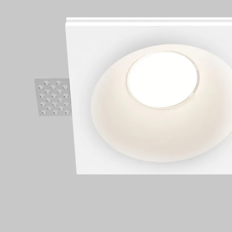 Встраиваемый светильник Maytoni Technical Gyps Modern DL129-GU10-02-W