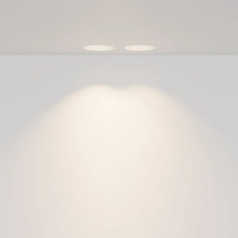 Встраиваемый светильник Maytoni Technical Gyps Modern DL129-GU10-02-W