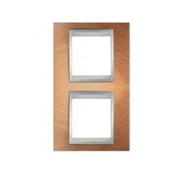 Рамка 2-постовая вертикальная Schneider Electric Unica Top MGU66.004V.0M2