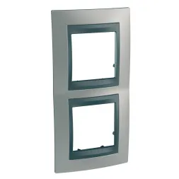 Рамка 2-постовая вертикальная Schneider Electric Unica Top MGU66.004V.239