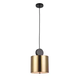 Подвесной светодиодный светильник iLedex Play P820/1-12W-3000K-D220 MBK-BRZ