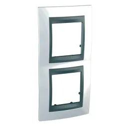 Рамка 2-постовая вертикальная Schneider Electric Unica Top MGU66.004V.292