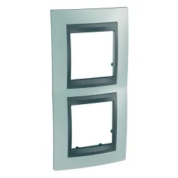 Рамка 2-постовая вертикальная Schneider Electric Unica Top MGU66.004V.294