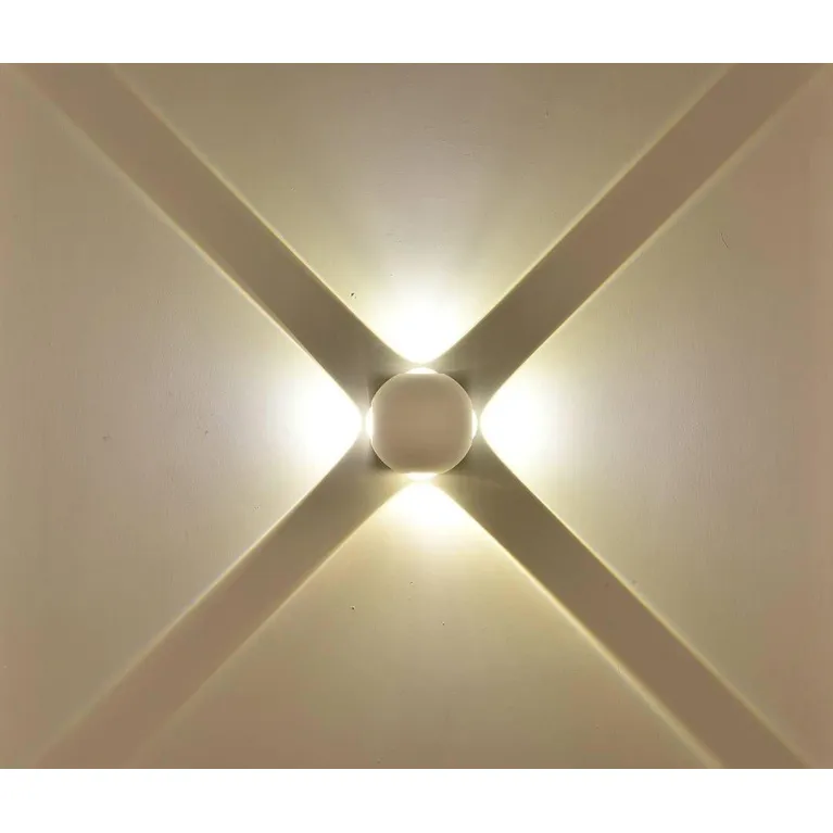 Настенный светодиодный светильник DesignLed GW Sfera-DBL GW-A161-4-4-WH-WW 003200