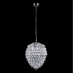 Подвесная люстра Crystal Lux CHARME SP6 CHROME/TRANSPARENT