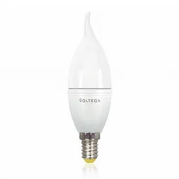 Лампа светодиодная Voltega E14 5.5W 2800К матовая VG2-CW2E14warm5W 8339