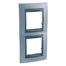 Рамка 2-постовая вертикальная Schneider Electric Unica Top MGU66.004V.298